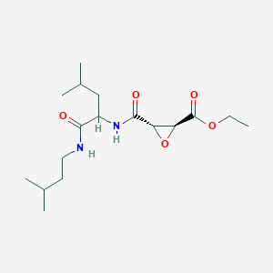 molecular formula C17H30N2O5 B1665256 Aloxistatin CAS No. 88321-09-9