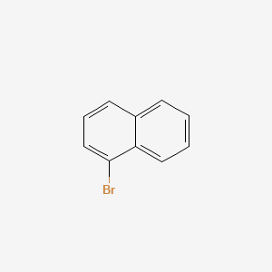 molecular formula C10H7Br B1665260 1-Bromonaphthalene CAS No. 90-11-9