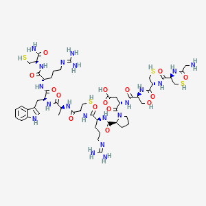molecular formula C52H82N20O15S4 B1665264 alpha-Conotoxin imi CAS No. 156467-85-5
