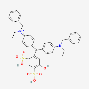 molecular formula C74H70CaN4O14S4 B1665268 C.I. 酸性蓝 5 CAS No. 3374-30-9