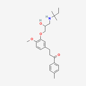 molecular formula C25H35NO4 B1665269 阿尔普拉芬酮 CAS No. 124316-02-5