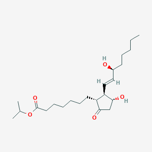 molecular formula C23H40O5 B1665271 前列地尔异丙酯 CAS No. 217182-28-0