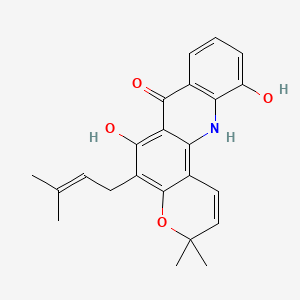 molecular formula C23H23NO4 B1665304 阿塔拉菲林宁 CAS No. 56296-87-8