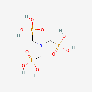 B1665308 (Nitrilotris(methylene))triphosphonic acid CAS No. 6419-19-8