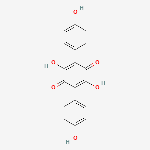 molecular formula C18H12O6 B1665312 阿特罗门亭 CAS No. 519-67-5
