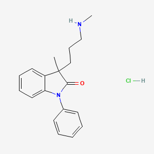 molecular formula C19H23ClN2O B1665349 盐酸阿美达林 CAS No. 22232-73-1