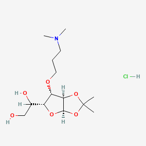 molecular formula C14H28ClNO6 B1665366 氨丁丙醇 CAS No. 60414-06-4