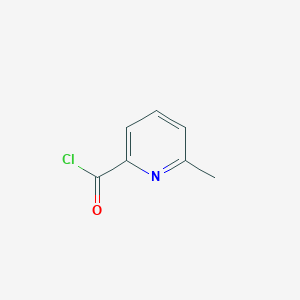molecular formula C7H6ClNO B166537 6-Methylpyridine-2-carbonyl chloride CAS No. 126125-54-0