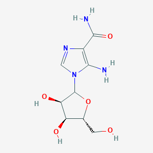 molecular formula C9H14N4O5 B1665397 阿卡迪辛 CAS No. 2627-69-2