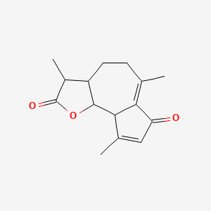 molecular formula C15H18O3 B1665433 阿奇林 CAS No. 5956-04-7