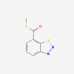 molecular formula C8H6N2OS2 B1665434 Acibenzolar-S-Methyl CAS No. 135158-54-2