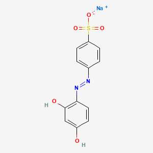 molecular formula C12H9N2NaO5S B1665442 金盏花红O CAS No. 547-57-9