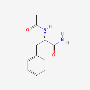 molecular formula C11H14N2O2 B1665451 (S)-2-乙酰氨基-3-苯基丙酰胺 CAS No. 7376-90-1