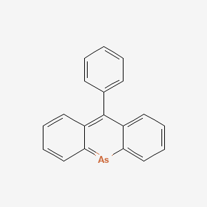 B1665454 Acridarsine,10-phenyl- CAS No. 28660-45-9