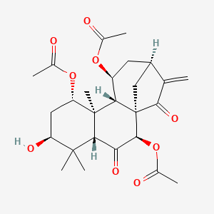molecular formula C26H34O9 B1665522 Adenanthin CAS No. 111917-59-0