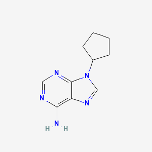 B1665524 9-Cyclopentyladenine CAS No. 715-91-3