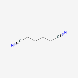 molecular formula C6H8N2<br>CN(CH2)4CN<br>C6H8N2 B1665535 己二腈 CAS No. 111-69-3