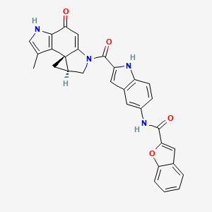 molecular formula C30H22N4O4 B1665547 阿柔星 CAS No. 110314-48-2