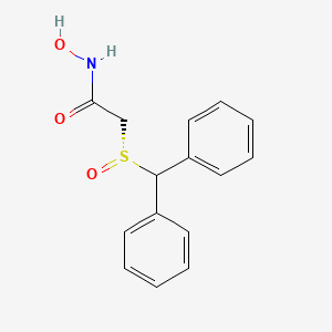 molecular formula C15H15NO3S B1665549 阿德拉芬尼，(R)- CAS No. 827603-92-9