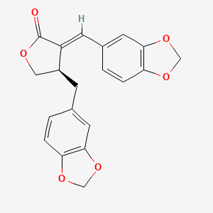molecular formula C20H16O6 B1665669 萨维宁 CAS No. 493-95-8