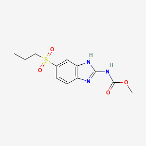 B1665691 Albendazole sulfone CAS No. 75184-71-3