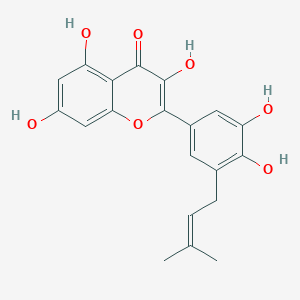 molecular formula C20H18O7 B166570 乌拉诺尔 CAS No. 139163-15-8
