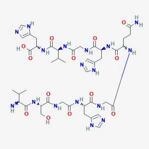 molecular formula C37H54N16O12 B1665705 阿洛弗隆 3 CAS No. 347884-63-3