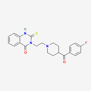 molecular formula C22H22FN3O2S B1665730 阿坦色林 CAS No. 76330-71-7