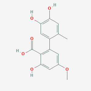 molecular formula C15H15O6 B1665734 阿替努辛 CAS No. 31186-12-6