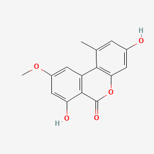 molecular formula C15H12O5 B1665736 单甲醚交链孢酚 CAS No. 23452-05-3