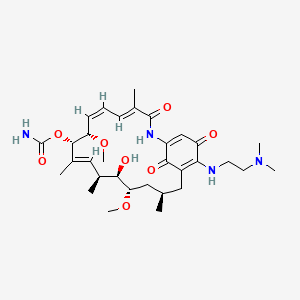 molecular formula C32H48N4O8 B1665752 Alvespimycin CAS No. 467214-20-6