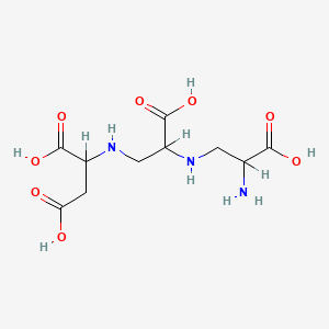 molecular formula C10H17N3O8 B1665787 曲霉马拉霉素 A CAS No. 3484-65-9
