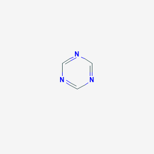 molecular formula C3H3N3 B166579 1,3,5-三嗪 CAS No. 290-87-9