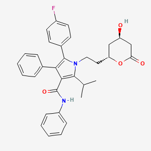 B1665823 Atorvastatin lactone CAS No. 125995-03-1