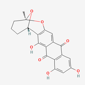 molecular formula C20H16O7 B1665840 Averufin CAS No. 14016-29-6