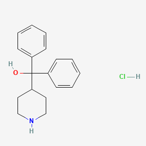 B1665904 Azacyclonol hydrochloride CAS No. 1798-50-1