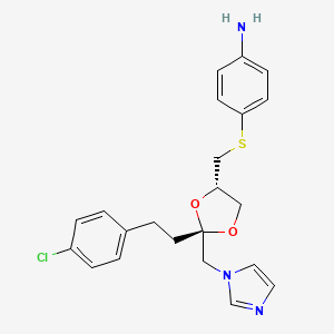 molecular formula C22H24ClN3O2S B1665909 阿扎兰他 CAS No. 143393-27-5