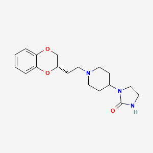 molecular formula C18H25N3O3 B1665913 阿扎洛烷 CAS No. 72822-56-1