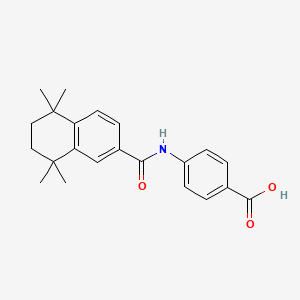 4-{[(5,5,8,8-Tetramethyl-5,6,7,8-tetrahydronaphthalen-2-yl)carbonyl]amino}benzoic acid