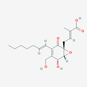 molecular formula C19H26O6 B1665953 安布酸 CAS No. 340774-69-8