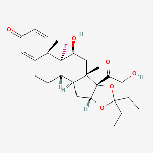 molecular formula C26H35FO6 B1665956 Amcinafal CAS No. 3924-70-7