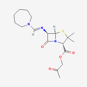 molecular formula C18H27N3O4S B1665957 阿米地西林甲酸甲酯 CAS No. 75027-15-5