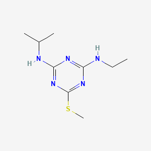 molecular formula C9H17N5S B1665967 阿美灵 CAS No. 834-12-8