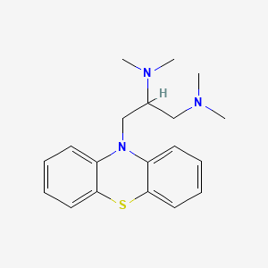molecular formula C19H25N3S B1665993 氨丙嗪 CAS No. 58-37-7