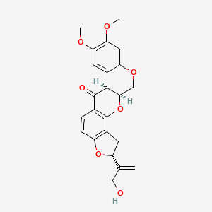 molecular formula C23H22O7 B1666014 非晶原参 CAS No. 4208-09-7