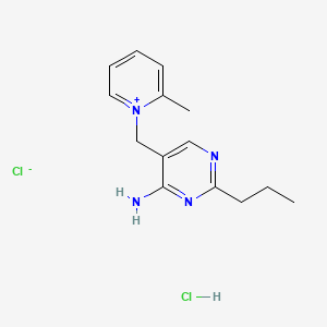 molecular formula C14H20Cl2N4 B1666022 安普罗啉 CAS No. 137-88-2