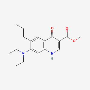 molecular formula C18H24N2O3 B1666025 安喹奈特 CAS No. 17230-85-2