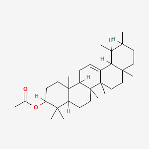 molecular formula C32H52O2 B1666034 α-艾米烯基乙酸酯 CAS No. 863-76-3