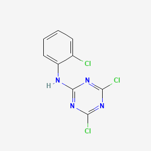 molecular formula C9H5Cl3N4 B1666039 阿尼拉津 CAS No. 101-05-3