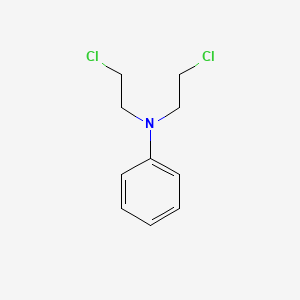 B1666040 N,N-Bis(2-chloroethyl)aniline CAS No. 553-27-5